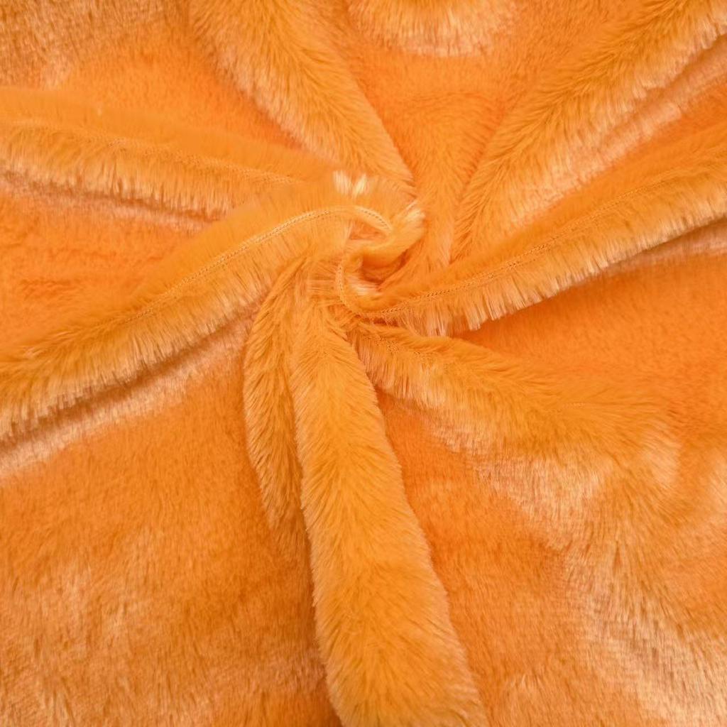 10mm Semi-Gloss PV Velour Plush Fabric for Pet and Decorative Supplies - South Korean Velour