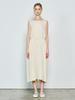 Tosae Chris Back Point Dress Cream