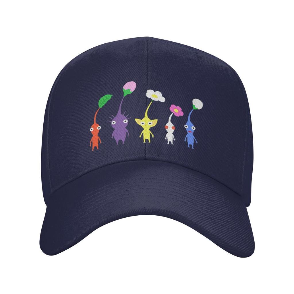Vintage Cute Pikmin Game Baseball Caps Snapback Men Women Hats Outdoor Cap Hip Hop Baseball Hat Casquette