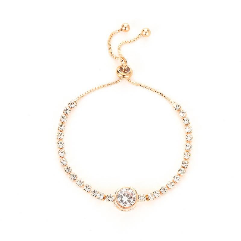 Colorful Zircon Butterfly Drawstring Bracelet Women's Cute Bow Knot Silver Adjustable Bracelet Fashion Birthday Jewelry Gift
