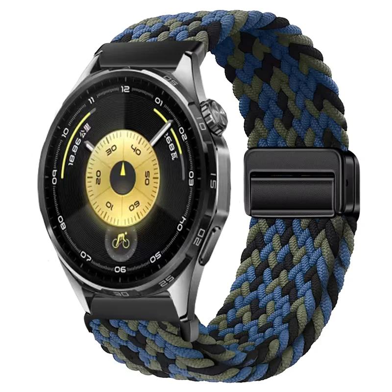 20mm 22mm Magnetisches Nylonarmband für Huawei Watch 5 GT6 Pro GT6 46mm Sportarmband Armband Huawei Watch 4 3 Pro GT5 GT4-3 46mm