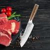 Kitchen Chef Knives Japanese Kitchen Knife Hand Forged Hammer Fruit Vegetable Knives Professional Boning Knife with Holder