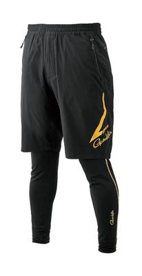 Gamakatsu GM3763 Summer Dry Shorts Ultima Cool Black X Gold L (With Tights)