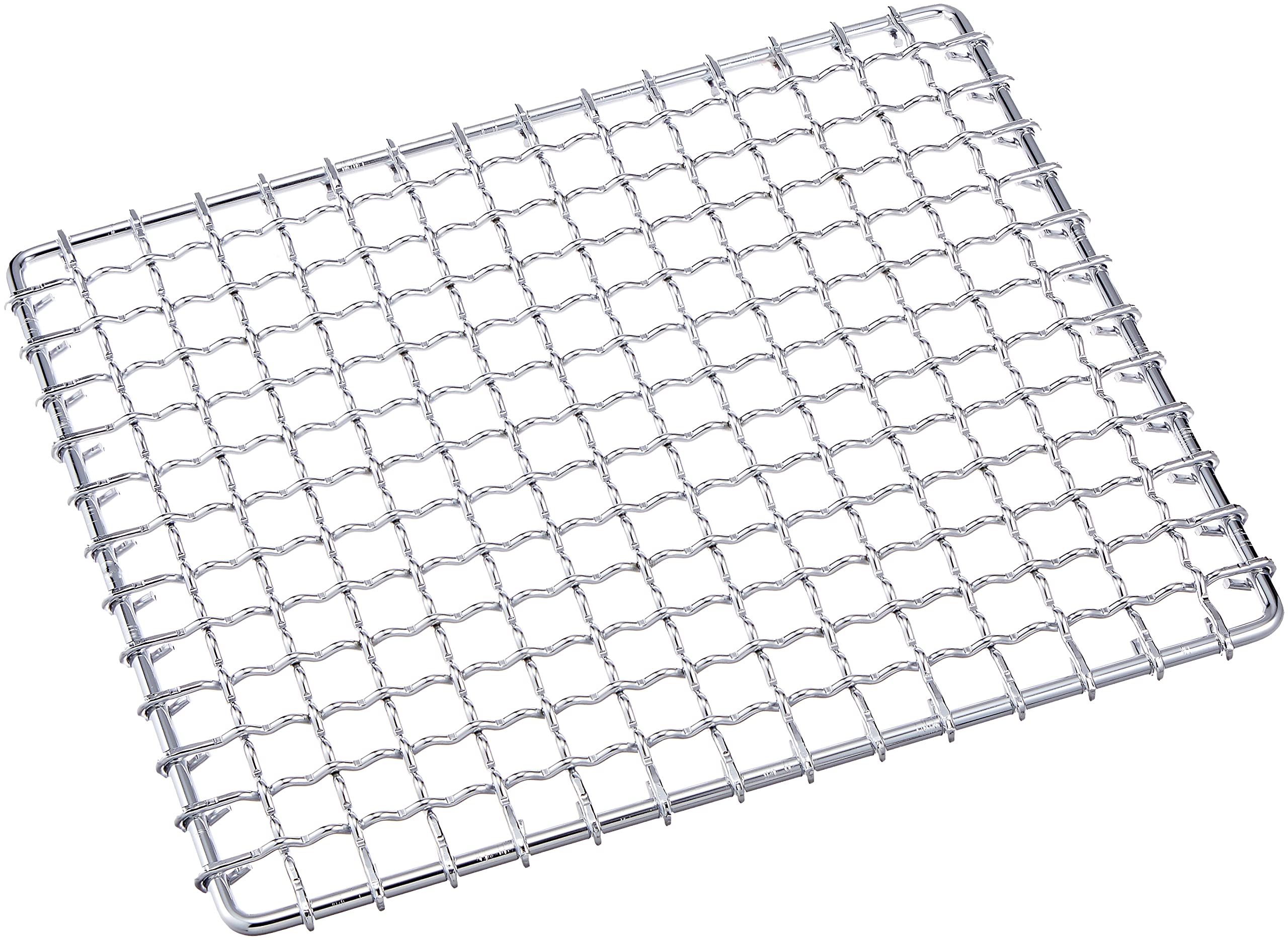 

Решетка Endo Shoji TKG Ширина x Глубина 240 x 210 хромированное железо Диаметр проволоки мм толстая и прочная Сетка 13 мм Кемпинговый гриль для улицы Tsubame Sanjo
