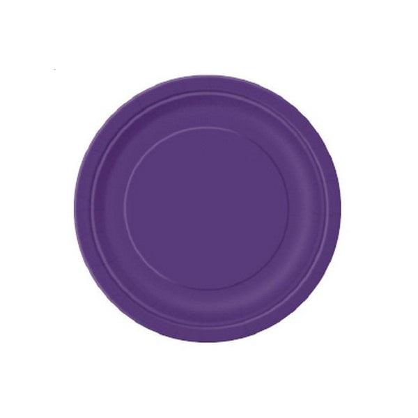 Unique Party Round Dessert Plate (Pack of 8)