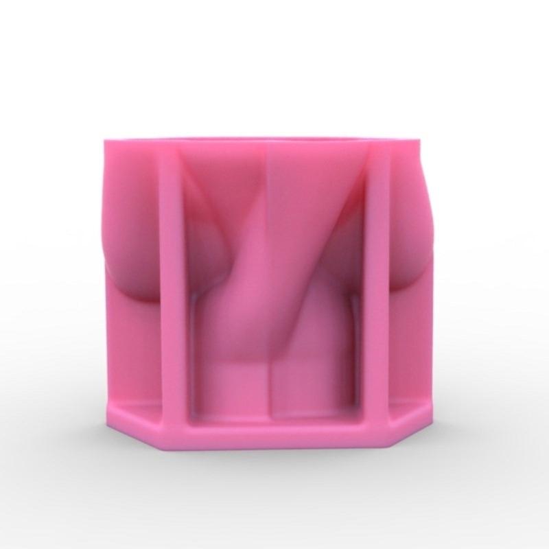 Abstraktní portrétní formy na vázy Unikátní silikonová forma na květináče pro výrobu květináče, aranžování květin, pryskyřičné formy, dekorace