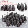 Medieval Military Lord Of Elven Guard Army Orcs Figures Building Block Dwarves Warriors The Rings Children Mini Assembled gift