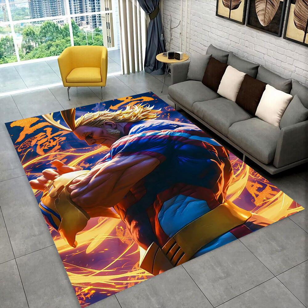 3D Cartoon My Hero Academia Deku Bakugou  Anime Carpet Rug for Living Room Bedroom Home Sofa Decoration,kids Non-slip Floor Mat
