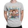 Crazy King Hasbulla Art Khabib T-Shirts for Men Round Neck 100% Cotton T Shirt Vintage Short Sleeve Tee Shirt Gift Idea Clothes