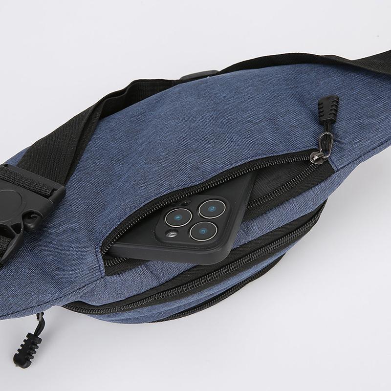 Unisex Waist Fanny Bag Men Breast Package Waterproof Outdoor Sports Bag Pouch Waist Bag Fanny Pouch Crossbody Banana Bag