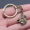 Christmas Day Holiday Festive Keychain for Men New Arrival Casual Graduation Gift Vintage Wallet Accessory