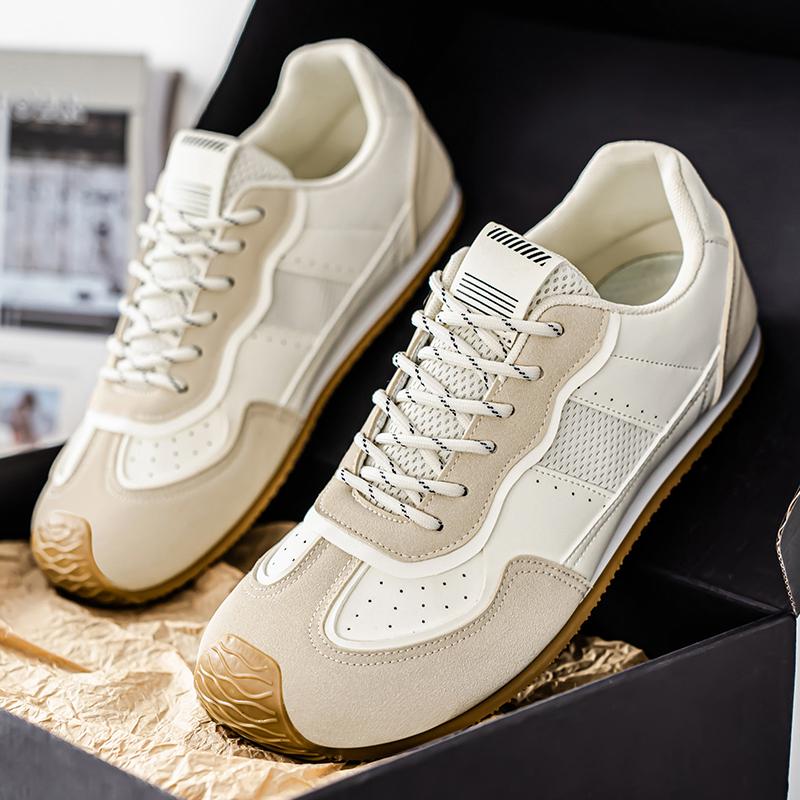 Men's Outdoor Running Shoes, Walking Casual Breathable Shoes 2025 Anti Slip and Comfortable Men's Shoes for Sale Vulcanize Shoes