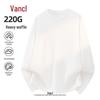 VANCL Men's 220G Waffle Knit Crewneck Long-Sleeve T-Shirt