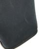 HERMES Kabak Elan PM Shoulder Bag Tote Bag Leather/Canvas Dark navy