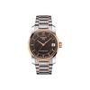 Tissot Ti Automatic Mechanical Movement 50 Meter Water Resistance Women's Watch 32mm Coffee Watch Dial T087.207.55.297.00