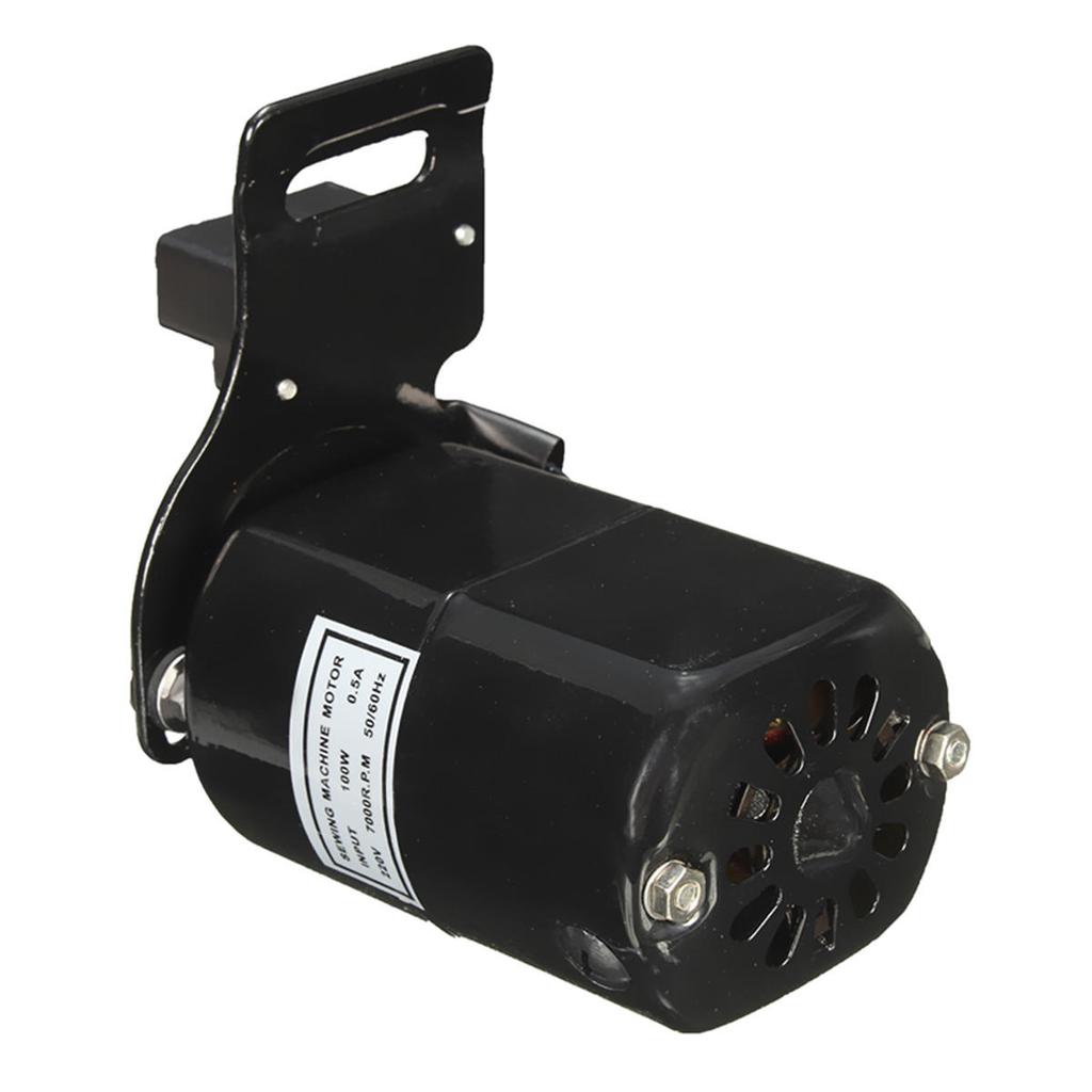 Buy 220V 100W Sewing Machine Parts Motor 7000 RPM 0.5 AMP For Domestic
