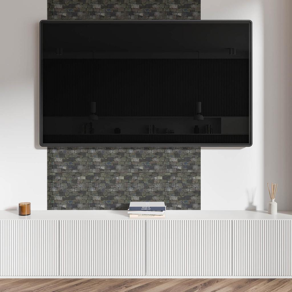 Panel Samoprzylepny Z Grafiką Do Jadalni Pcv 100X50 Cm Wzór Ceglanej Ściany