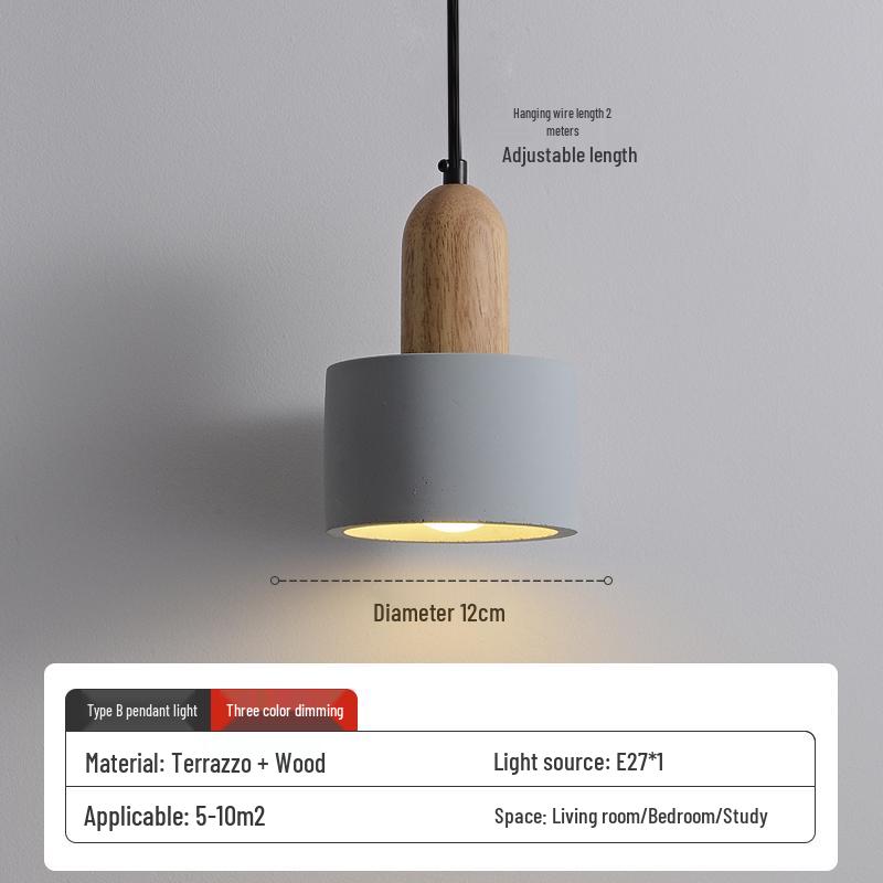 Wabi-Sabi Zen Pendant Light: Retro & Artistic Design for Restaurants, Living Rooms, and Bedrooms