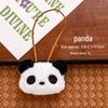 Cute Cartoon Animal Plush Keychain: Children's Backpack Pendant and Gift