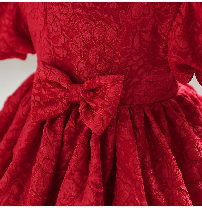 Elegantní evropské a americké narozeninové princeznovské šaty pro družičky pro kojence a batolata