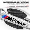 Car Door Sticker Carbon Fiber Scratches Auto Handle Protection Film For BMW M E34 E36 E60 E90 E46 E39 E70 F10 F20 F30 X5 X6 X1 M3 M5 M6 E71 F01 F87