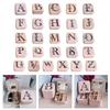 Jewelry Travel Organizers Letter Pattern Small Jewelry Container Fashion Portable Case PU Texture for Fashionable Lover