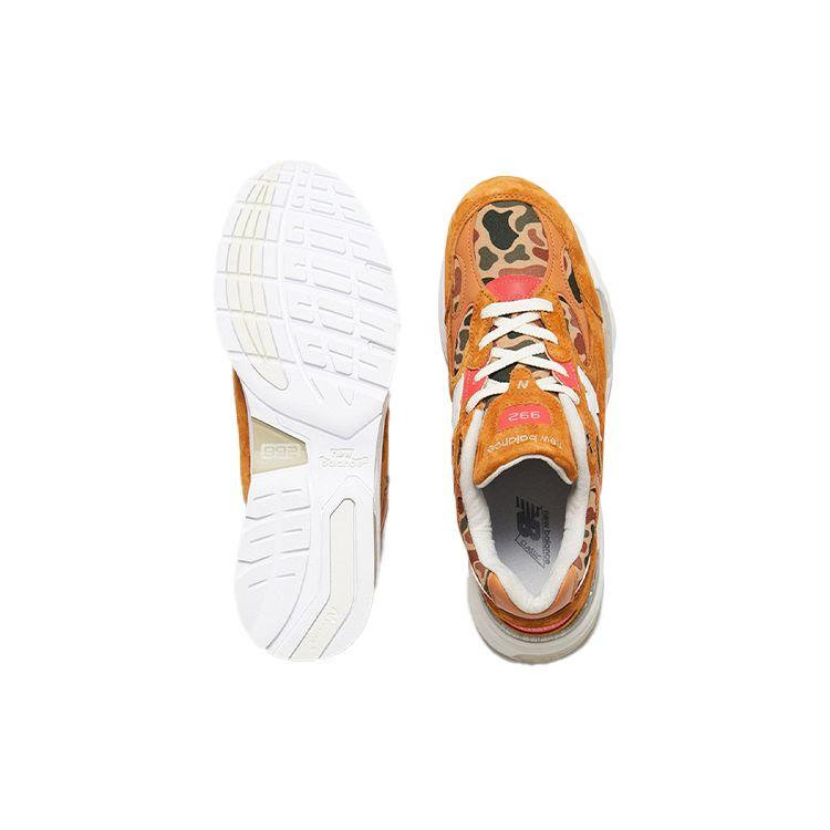 Todd Snyder X New Balance 992 Made In USA From Away Unisex Sneakers Tan Snuff-Tan White M992TS2