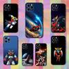 R-Robot G-Goldorak-UFO Phone Case For iPhone 16,15,14,17,13,12,11 Plus,Pro Max,XS,X,XR,SE,Mini,8,7,Soft Silicone Black Cover
