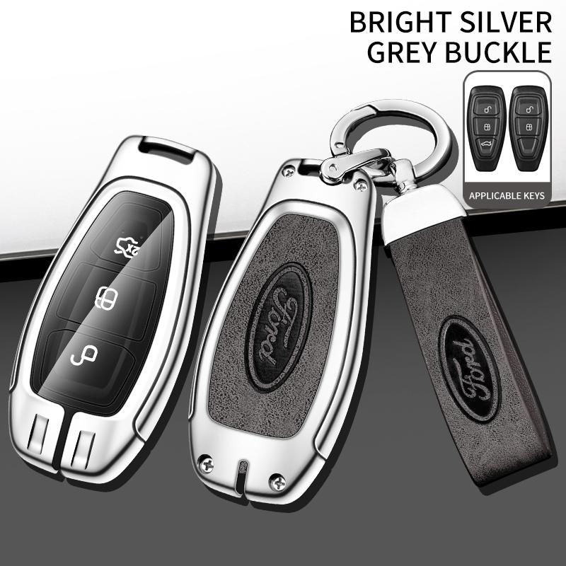 New Style Car Full Cover Smart Remote Key Case Shell For Ford Focus 3 4 ST Mondeo MK3 MK4 Fiesta Fusion Kuga 2013 2014 2015 2017