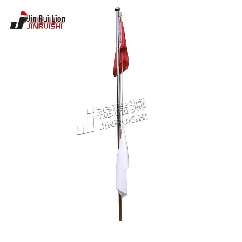 Jinruishi Red and White Signal Flag with 3M Lifting Device