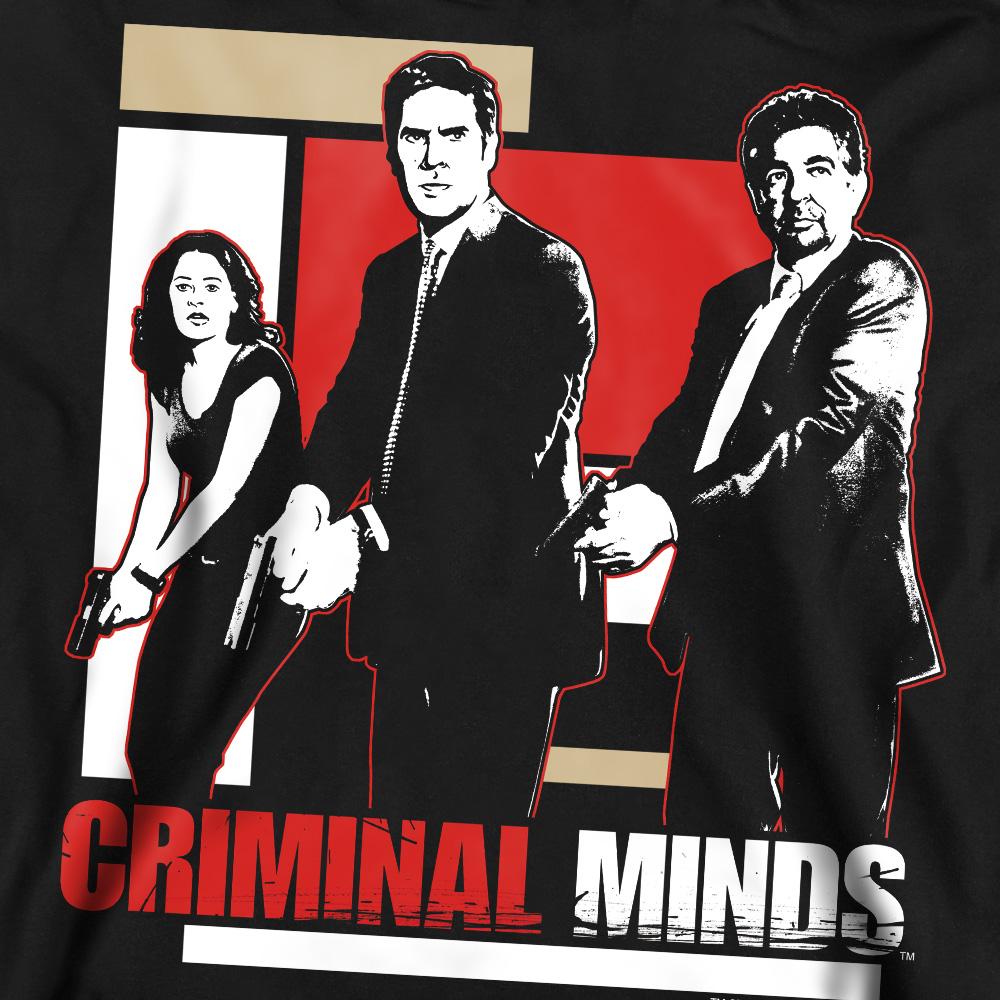 Unisex mikina pro dospělé s motivem zbraně Criminal Minds