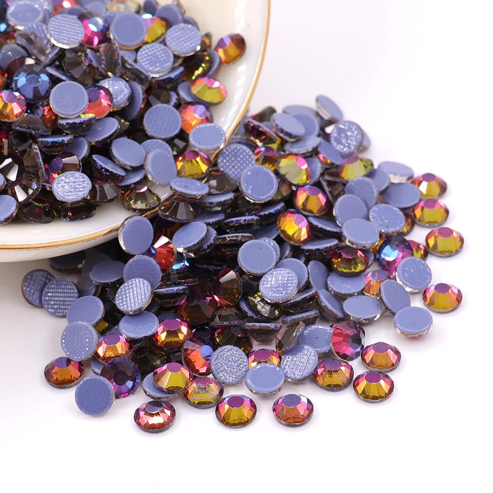 JC Hotfix Rhinestones Bulk Hot-fix 4ss 6ss 8ss Various Colors and Size Hot Fix Rhinestones