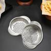 Creative 304 Stainless Steel Filter Drain With Ear Can Filter Residue And Cover Tool Sink Vegetable Washing Basin