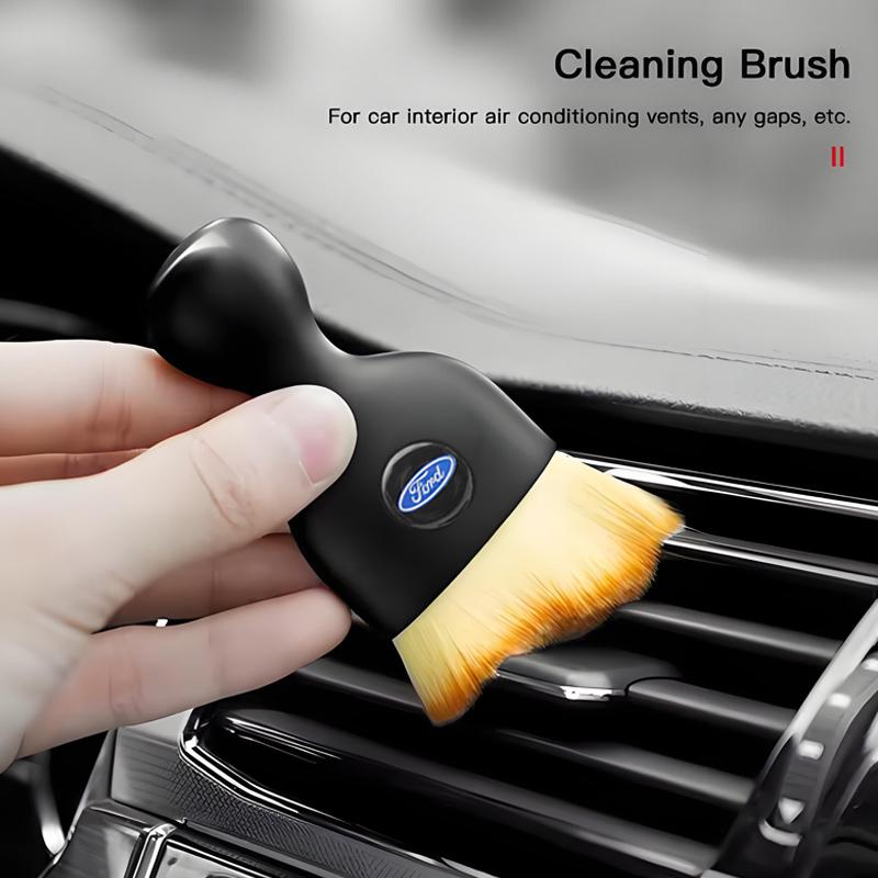 Car Interior Gap Dust Cleaning Tool Vent Cleaning Brush Fine Soft Brush For Ford Focus Mondeo Edge Ecosport Ranger Fiesta Fusion ZV5