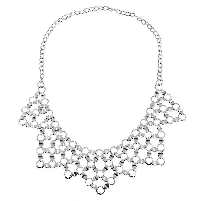 

Modern Metal Pendant Necklace For Men And Women With Electroplated Coating For Travel And Events