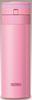 Thermos Water Bottle Vacuum Insulated Mobile Mug Open Pink P [One-Touch Type] 0.35L JNS-350