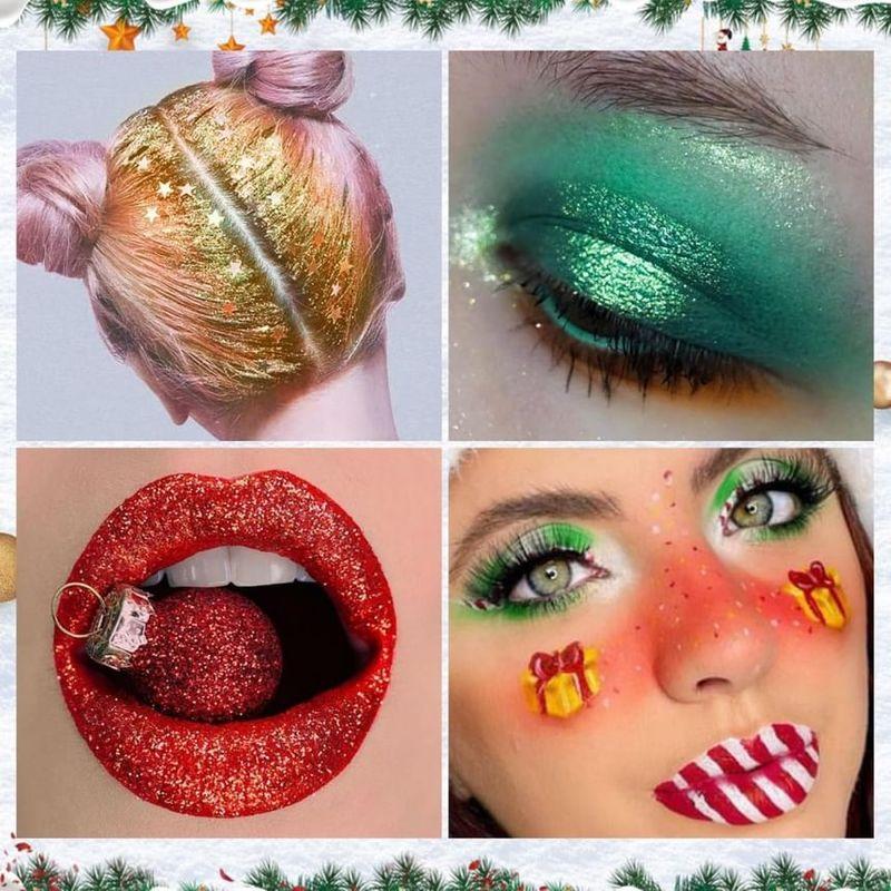DE'LANCI - 18 Colors Christmas Eyeshadow