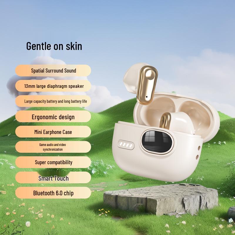 New Mini500 Semi-In-Ear Wireless Bluetooth Earbuds with Long Battery Life and Comfortable Berlin Sound