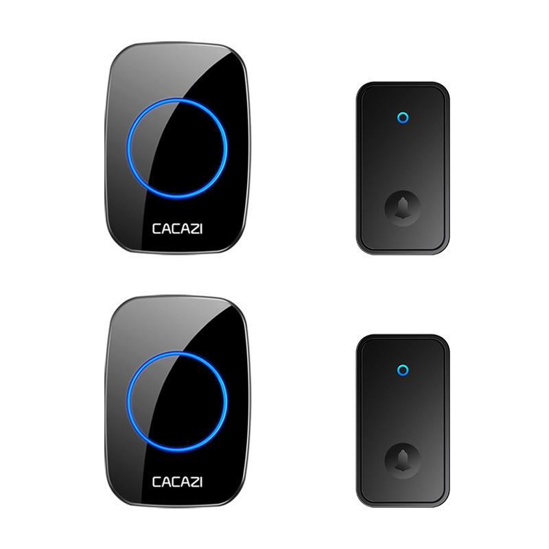 Battery-Free, Long-Range Wireless Doorbell for Home and Office Single Button