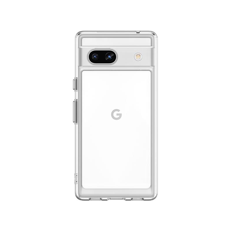 Für Hülle Google Pixel 7A Hülle Pixel 7A Capas Bumper Stoßfest Rückseite Klar Transparent Mehrfarbig Fundas Google Pixel 7 Pro 7A