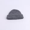 Cold Hat Men's Autumn and Winter New Wool Hat Street Fashion Landlord Hat Korean Short Knitted Melon Leather Hat European and American