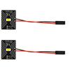 2 Pcs Panel 1 LED 12V W5W, T10, C5W, SV8.5, BA9S, T4W CANBUS 950lm White Strong Off-Road