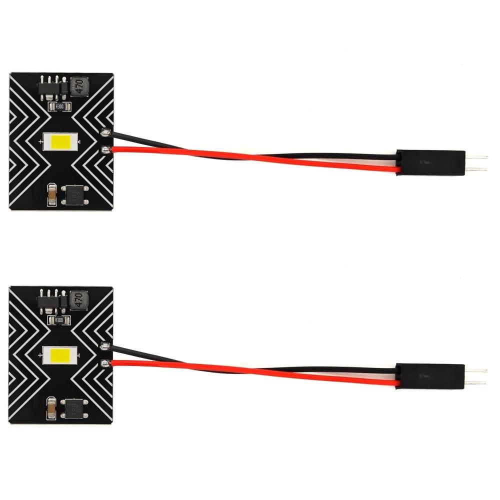 2 Pcs Panel 1 LED 12V W5W, T10, C5W, SV8.5, BA9S, T4W CANBUS 950lm White Strong Off-Road