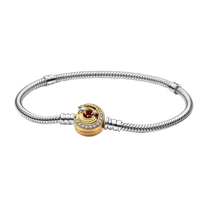 Pandora MOMENTS Meteor Chain Clasp Versatile Bracelet Women s Style 562205C01
