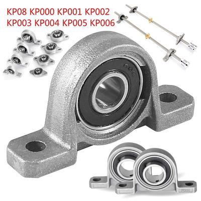 Pouzdro bloku 8mm 10mm 12mm 15mm KP000 KP001 KP002 Ložisko bloku polštáře Axiální ložisko ZINK slitina