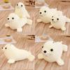White Sea Lion Stuffed Toy Plush Animal Doll Children Sleeping Gift Partner