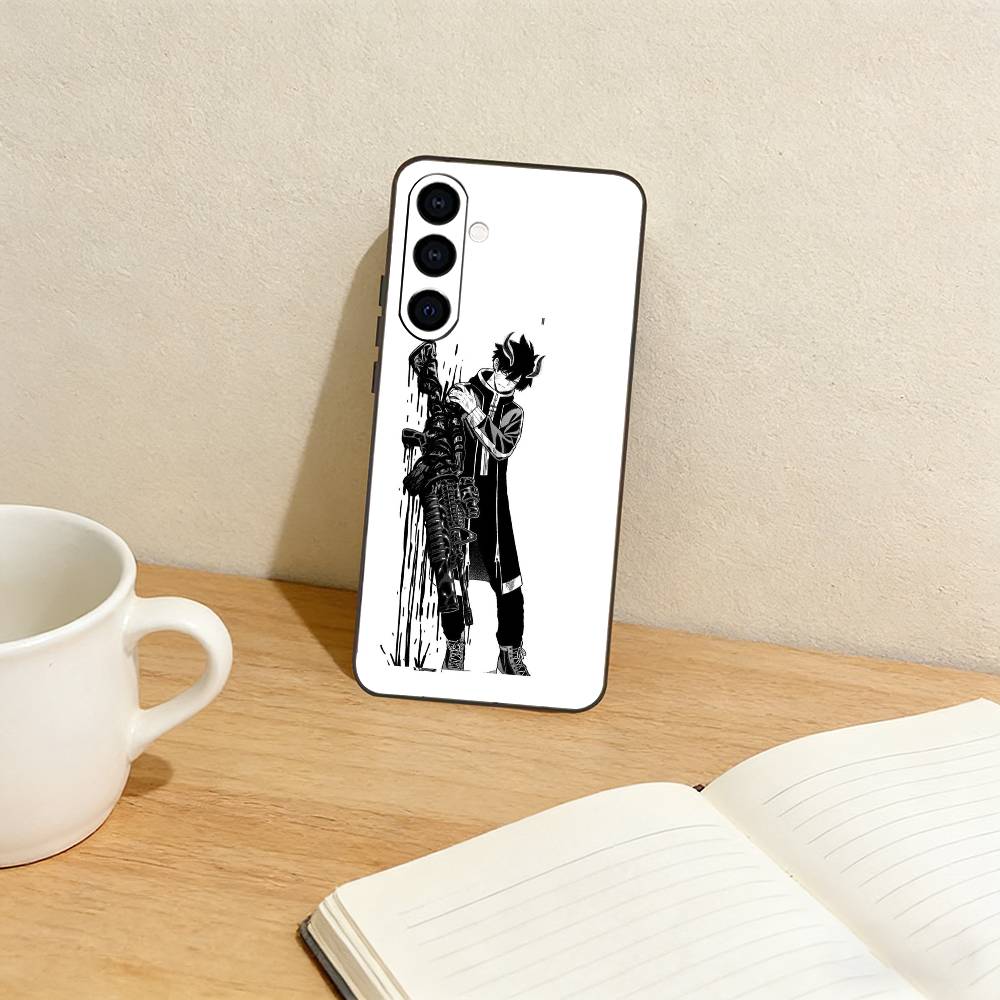 T-TOUGE-N-ANKI Coque de téléphone pour Samsung Galaxy A73, A72, A71, A70, A53, A52, A51, Autres Housse souple noire