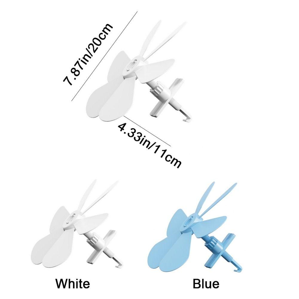 3Pcs Windmill Shaped Air Outlet Guide Fan Anti Direct Blowing Conditioning Guide Fan Study Room