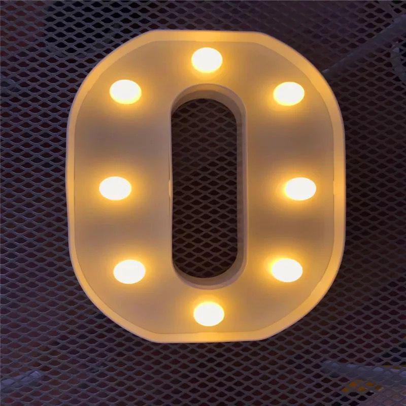 LED Love Letter & Number Lights for Valentine's Proposal Decor