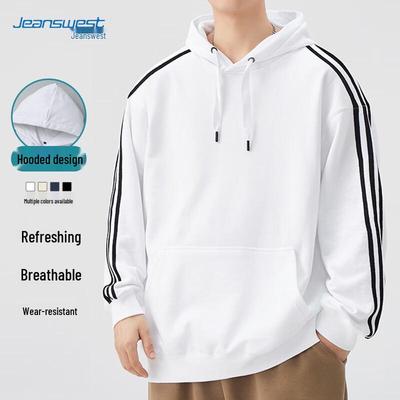 Jeanswest Men's Casual Hooded Sweatshirt